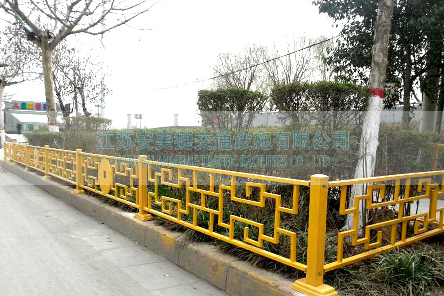 咸陽市道路護欄、綠化帶護欄工程